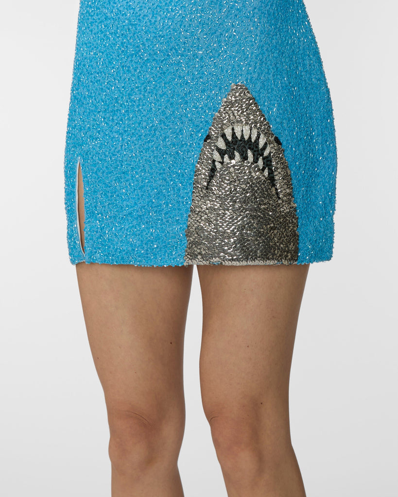 STAUD Le Sable Dress in Great White