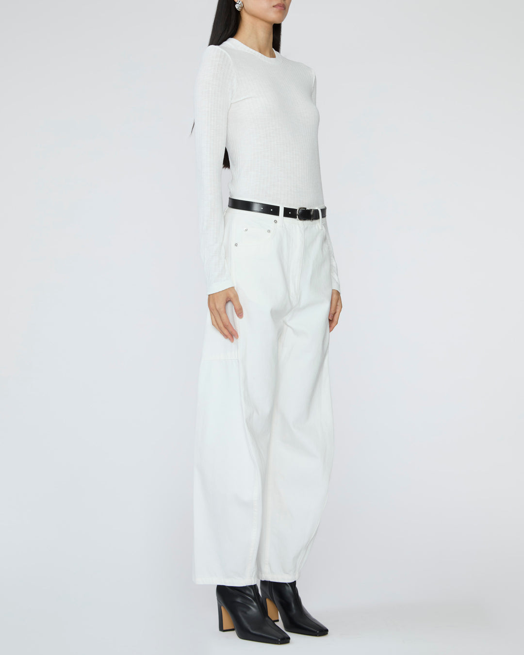 LELUXE Charli Crew in Cloud