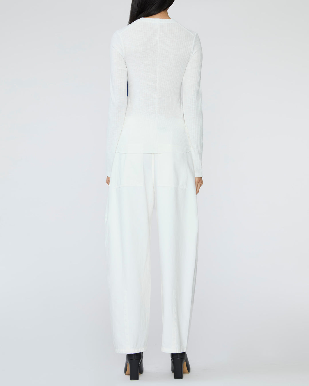 LELUXE Charli Crew in Cloud