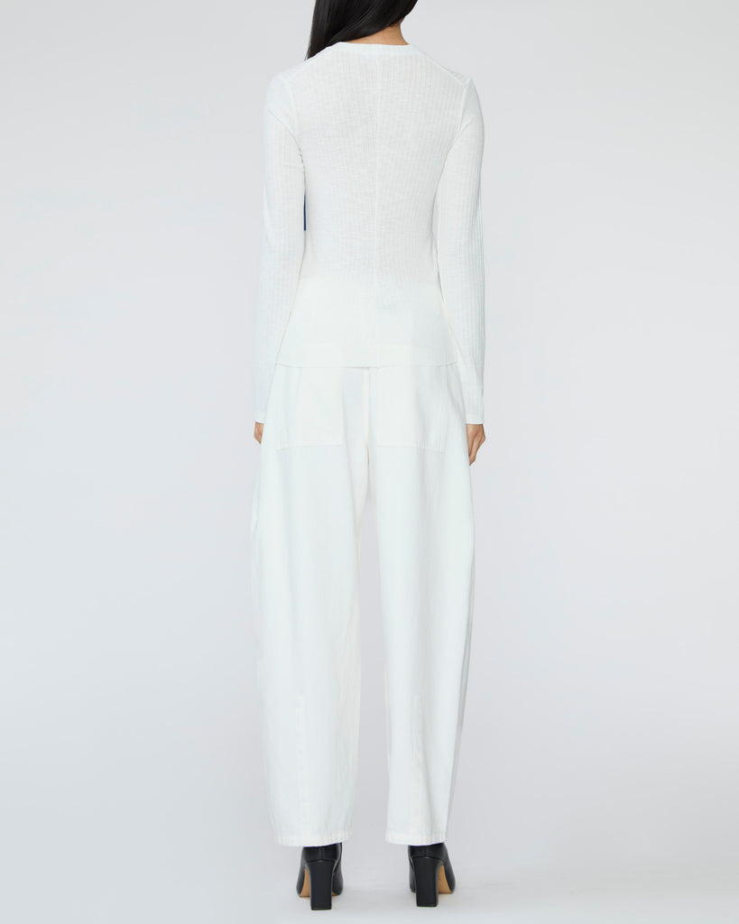 LELUXE Charli Crew in Cloud