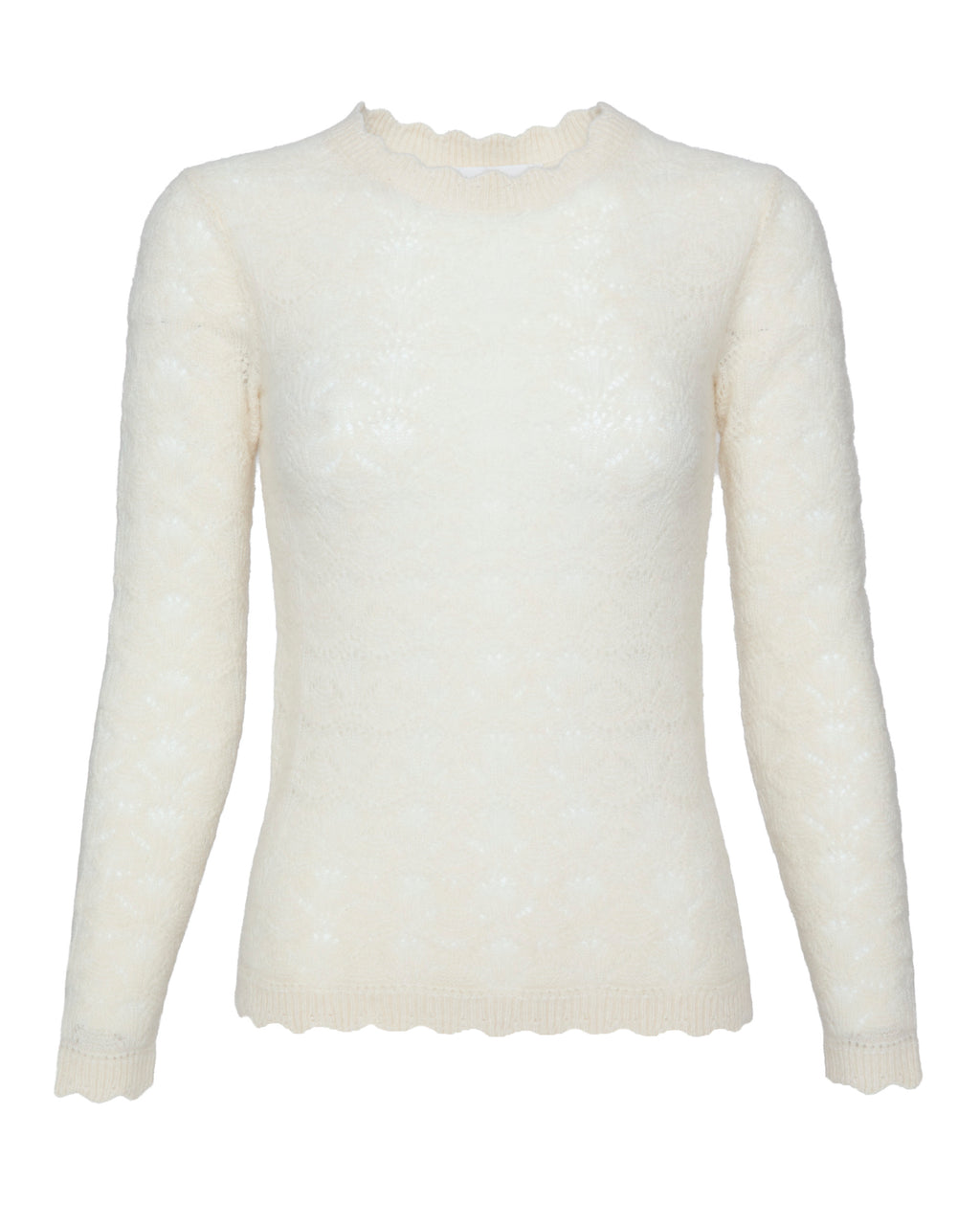 ISABEL MARANT ETOILE Leonette Knit Top in Ecru