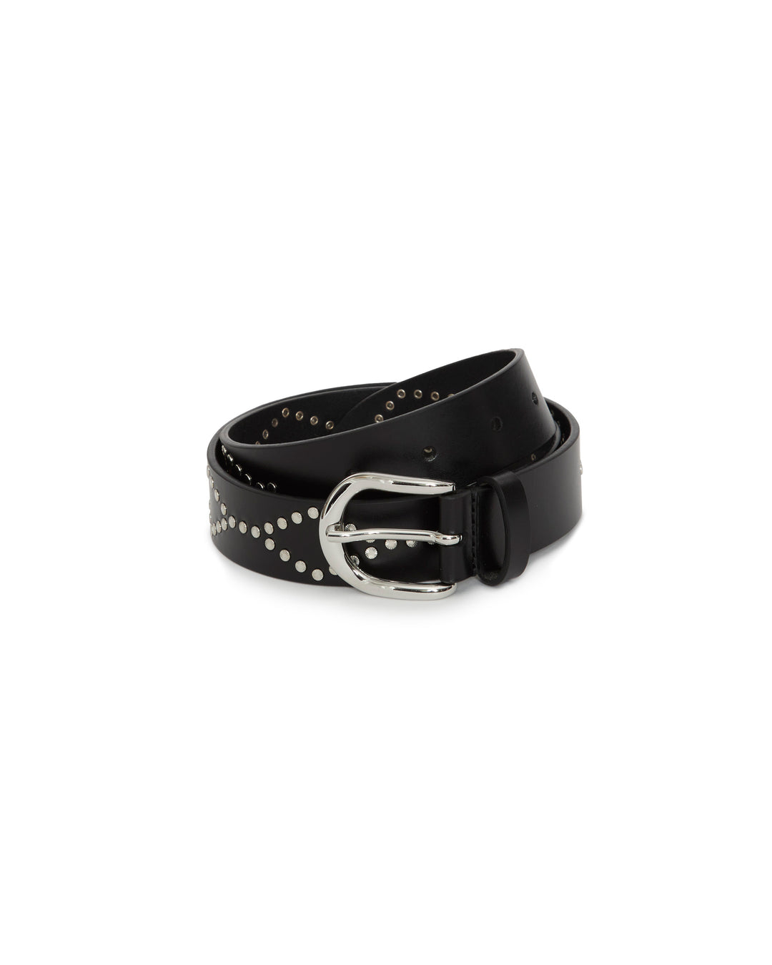ISABEL MARANT ETOILE Liliana Belt in Black/Silver