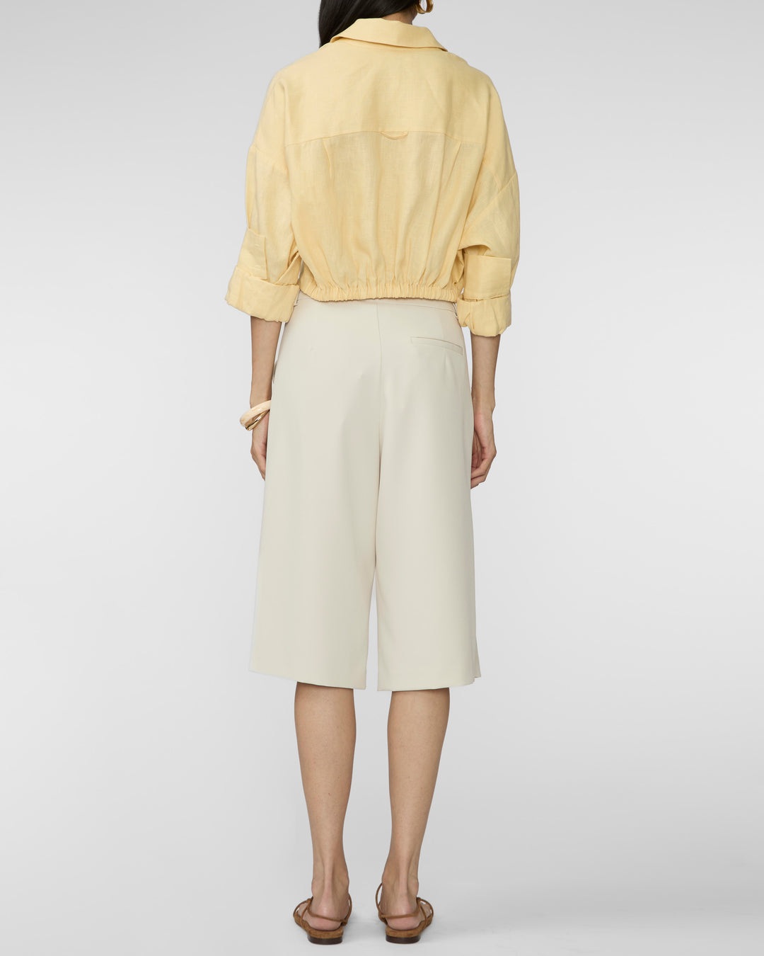 STAUD Lisa Linen Top