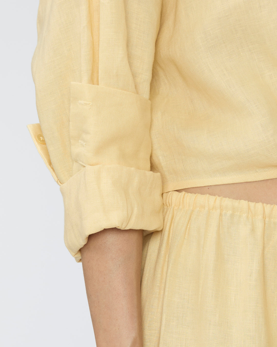 STAUD Lisa Linen Top