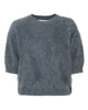 LISA YANG Juniper Sweater in Graphite Brushed