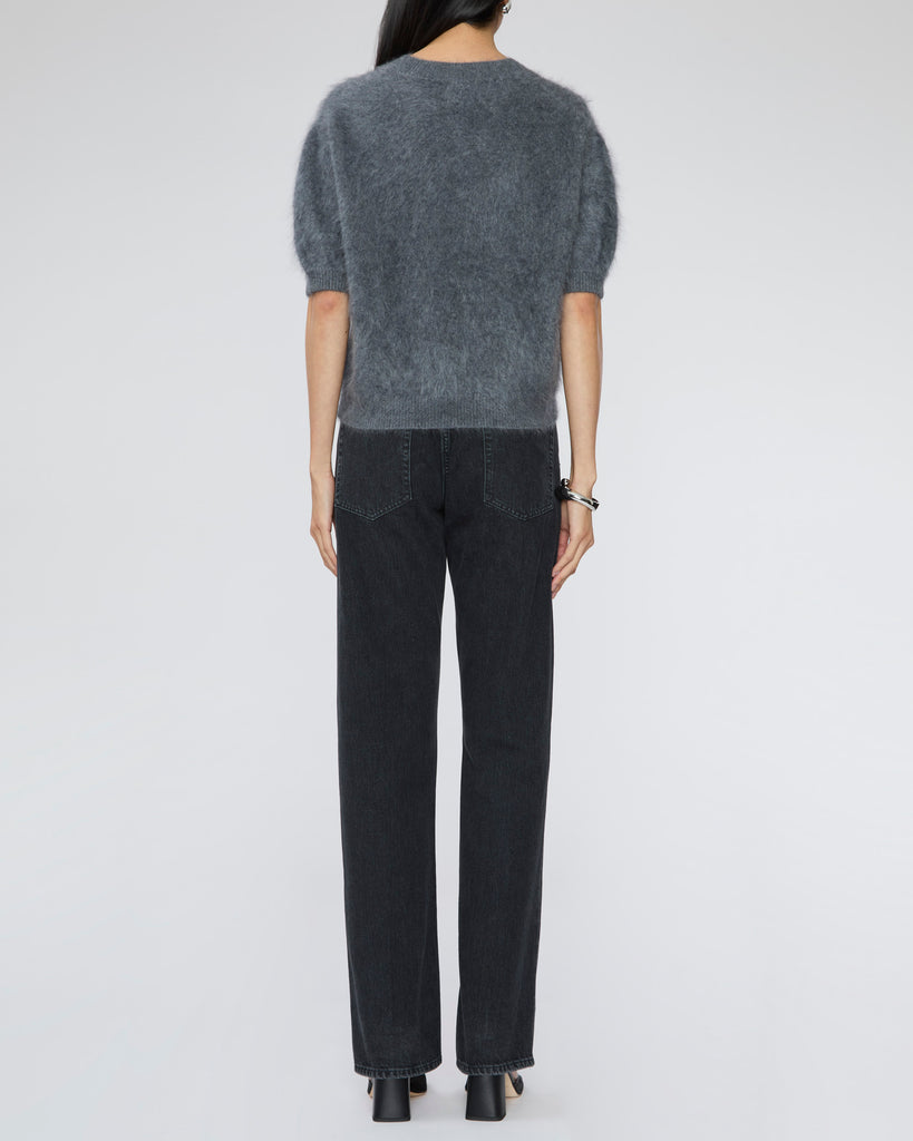 LISA YANG Juniper Sweater in Graphite Brushed