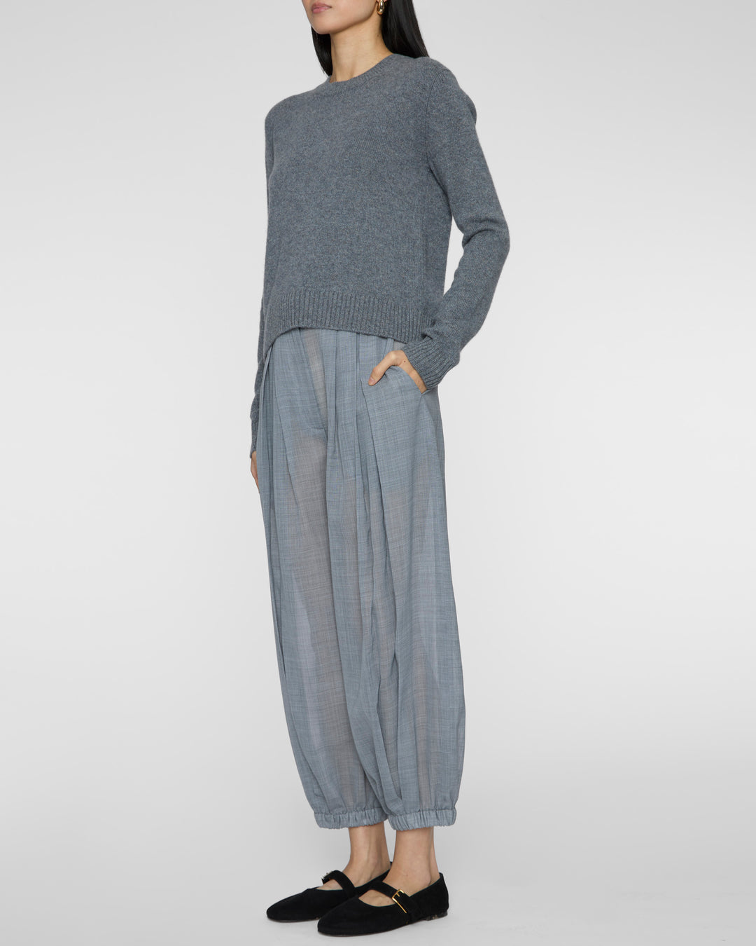 LISA YANG Mable Sweater in Moonstone