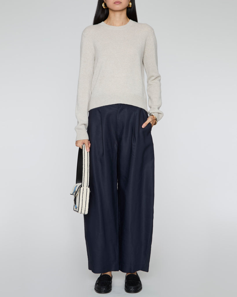 LISA YANG Mable Sweater in Oyster