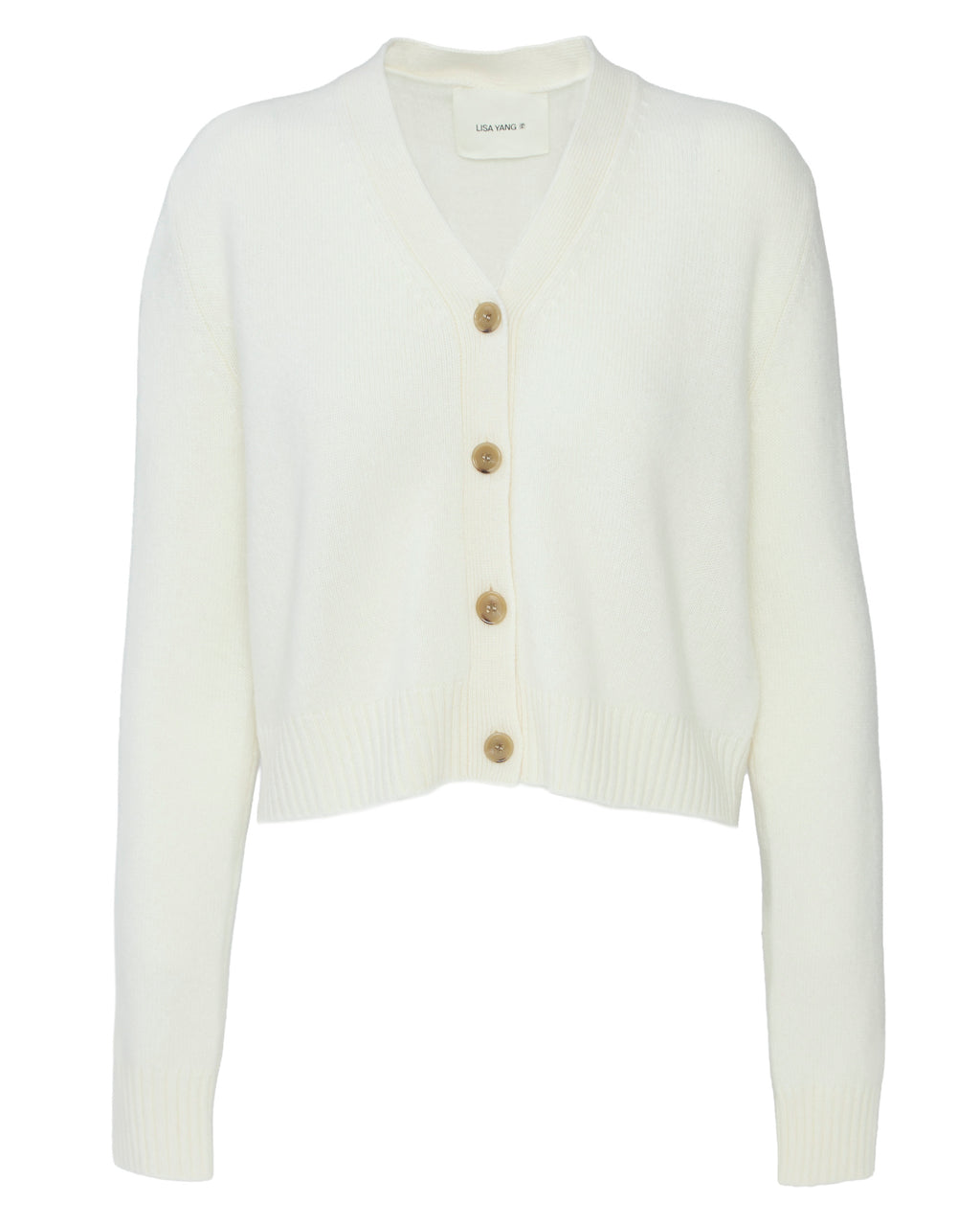 LISA YANG Marion Cardigan in Cream