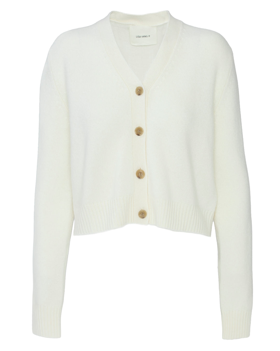 LISA YANG Marion Cardigan in Cream