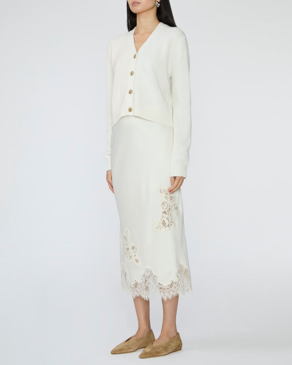 LISA YANG Marion Cardigan in Cream