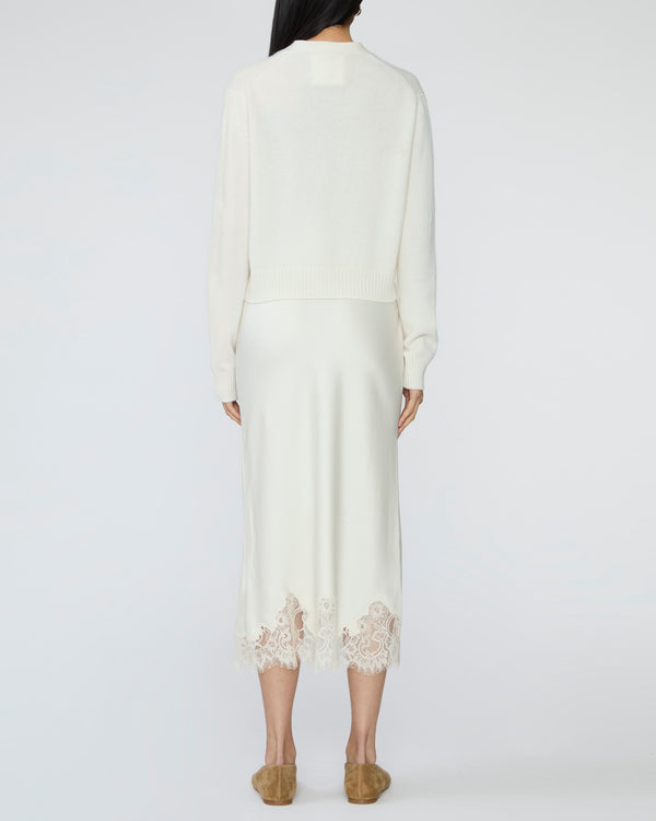 LISA YANG Marion Cardigan in Cream