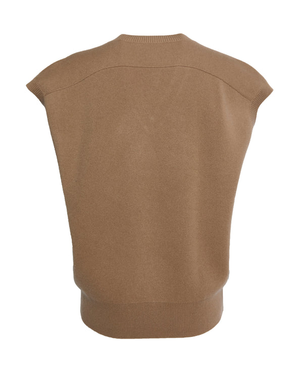LISA YANG Navarra Vest in Toffee