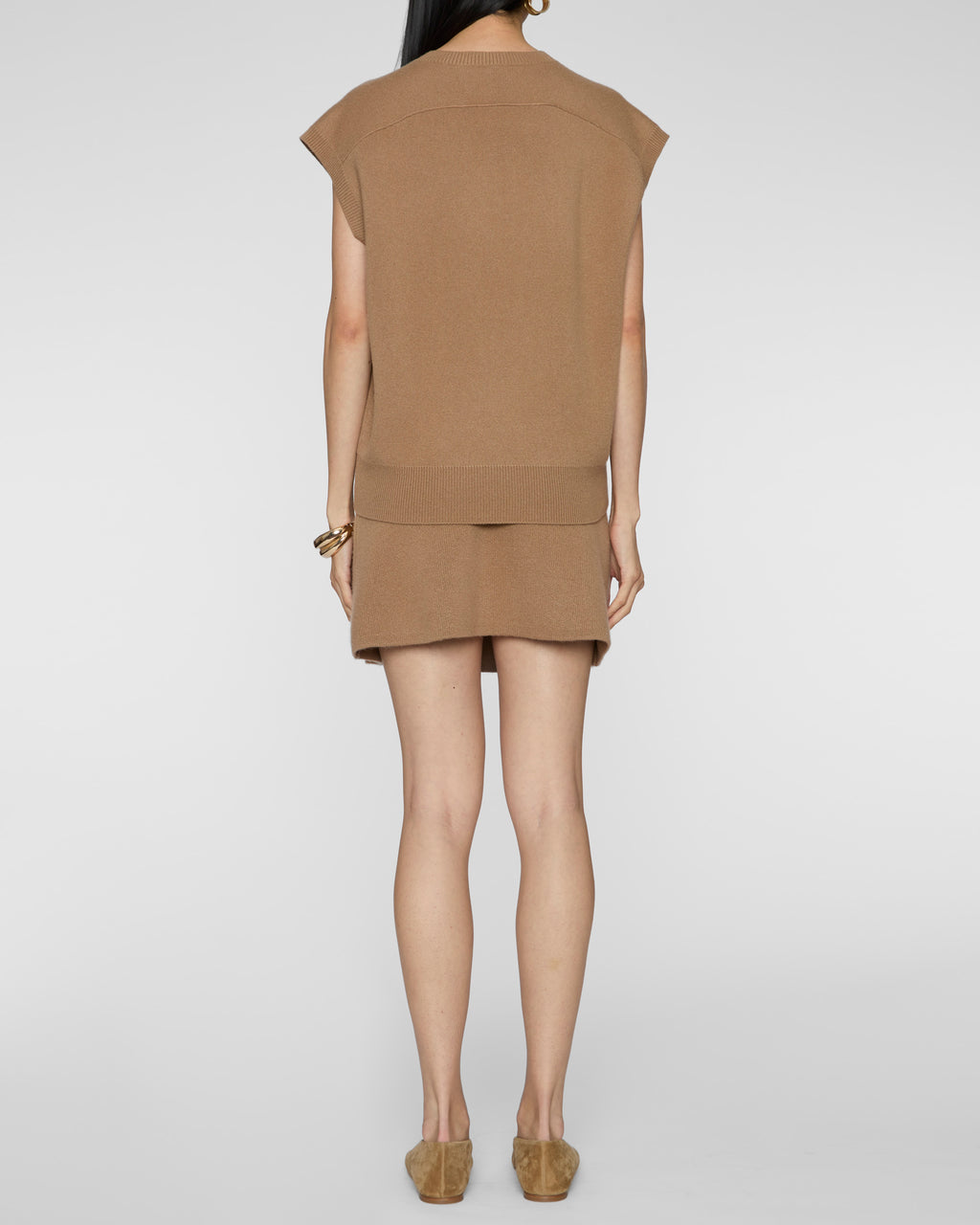 LISA YANG Navarra Vest in Toffee