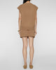 LISA YANG Navarra Vest in Toffee