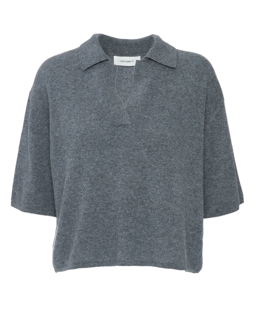 LISA YANG Neela T-Shirt in Graphite