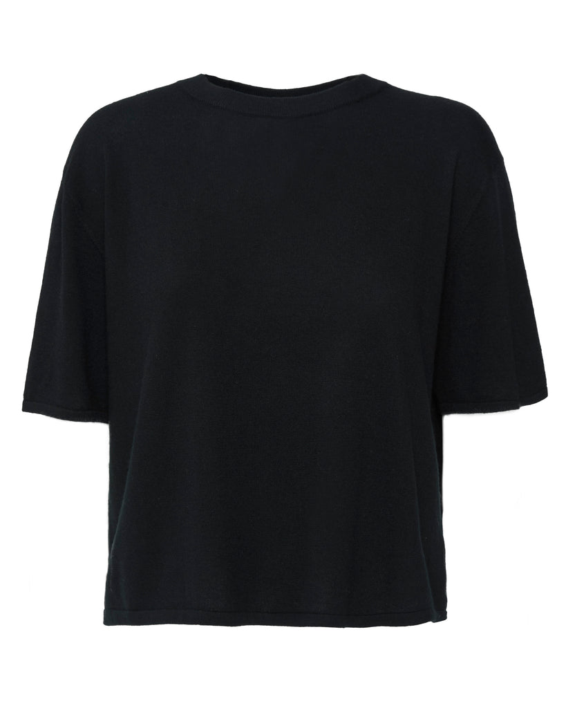LISA YANG Rubie T-Shirt in Noir