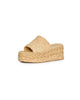 LOEFFLER RANDALL Aaron Platform Raffia Mule