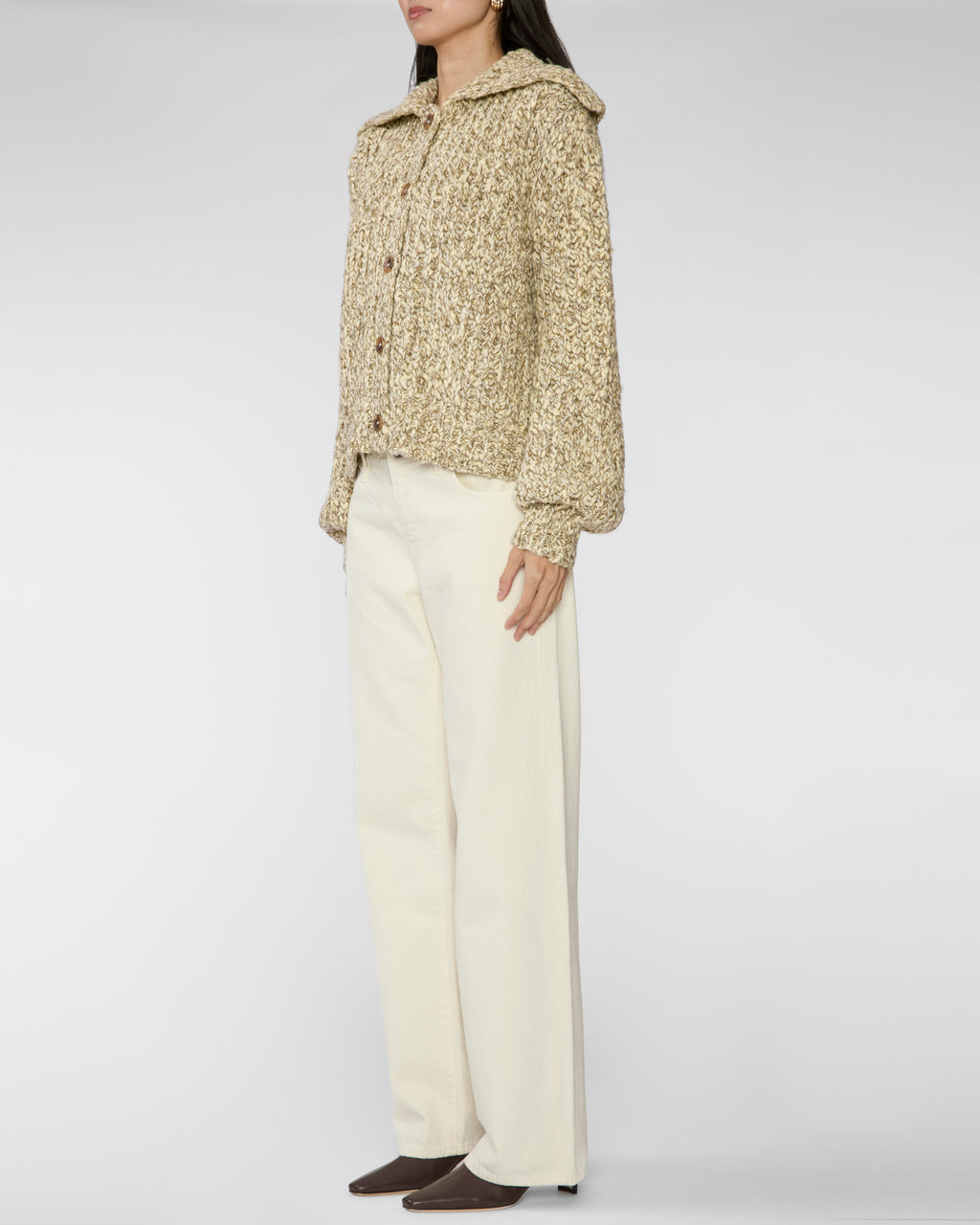 Ulla Johnson Louise Knit Cardigan Alabaster