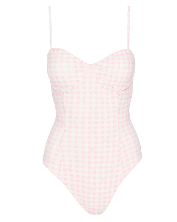 LOVESHACKFANCY Mina Swimsuit