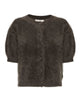 Lucianne Cardigan Dark Fern Brushed