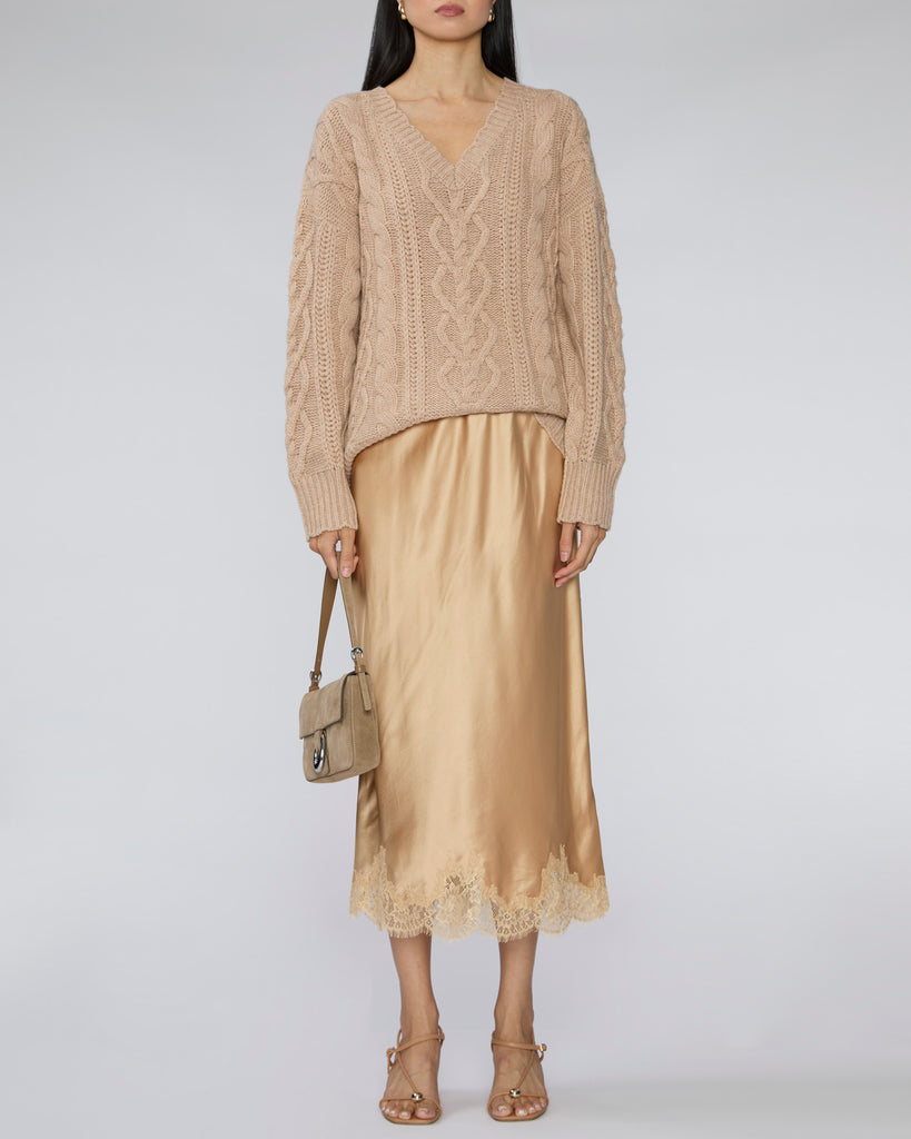 LOVESHACKFANCY Malina Skirt