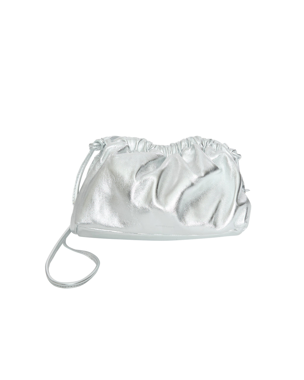 MANSUR GAVRIEL Mini Cloud Clutch in Silver
