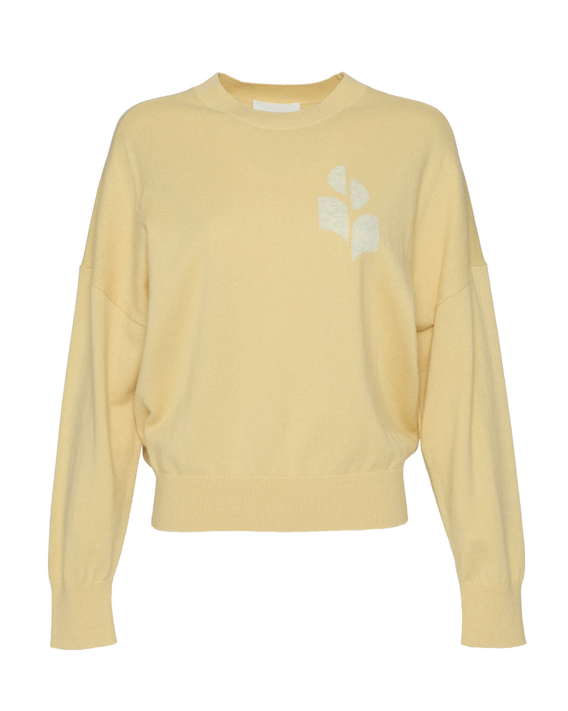 ISABEL MARANT ETOILE Marisans Pullover in Light Yellow