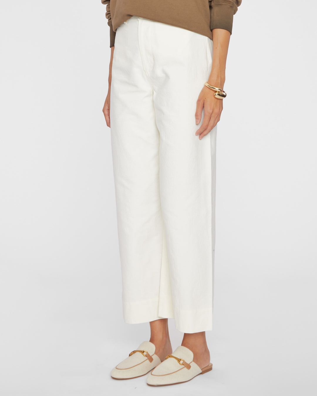 APIECE APART Merida Pant in Cream - 20% OFF NEW SEASON