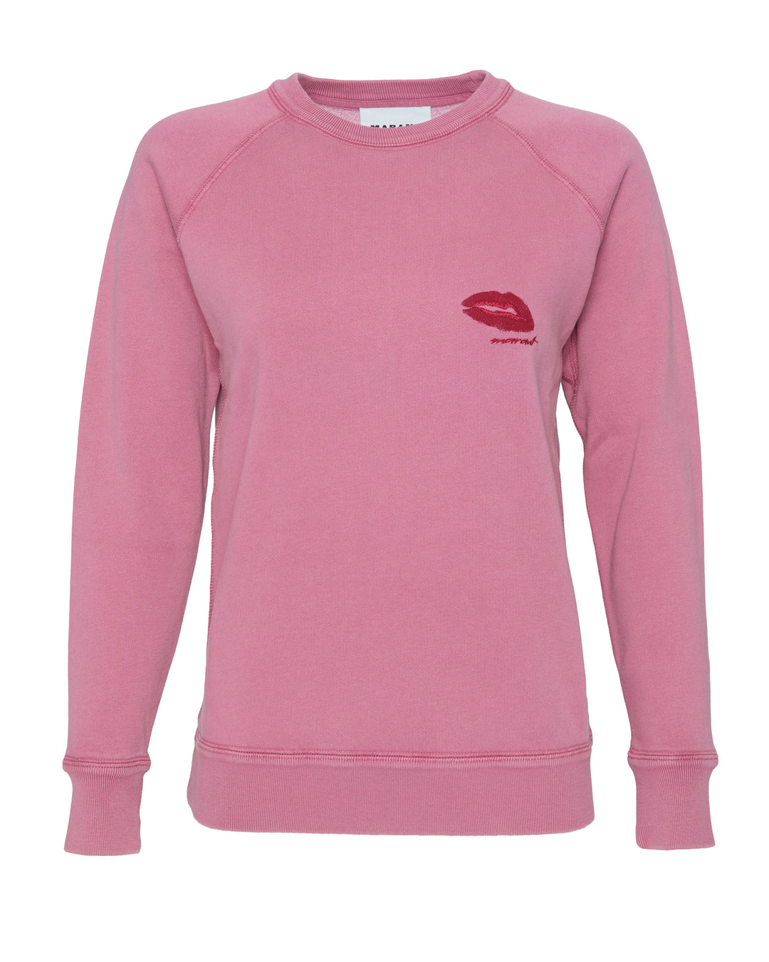ISABEL MARANT ETOILE Millyny Bisou Sweatshirt in Wild Rose