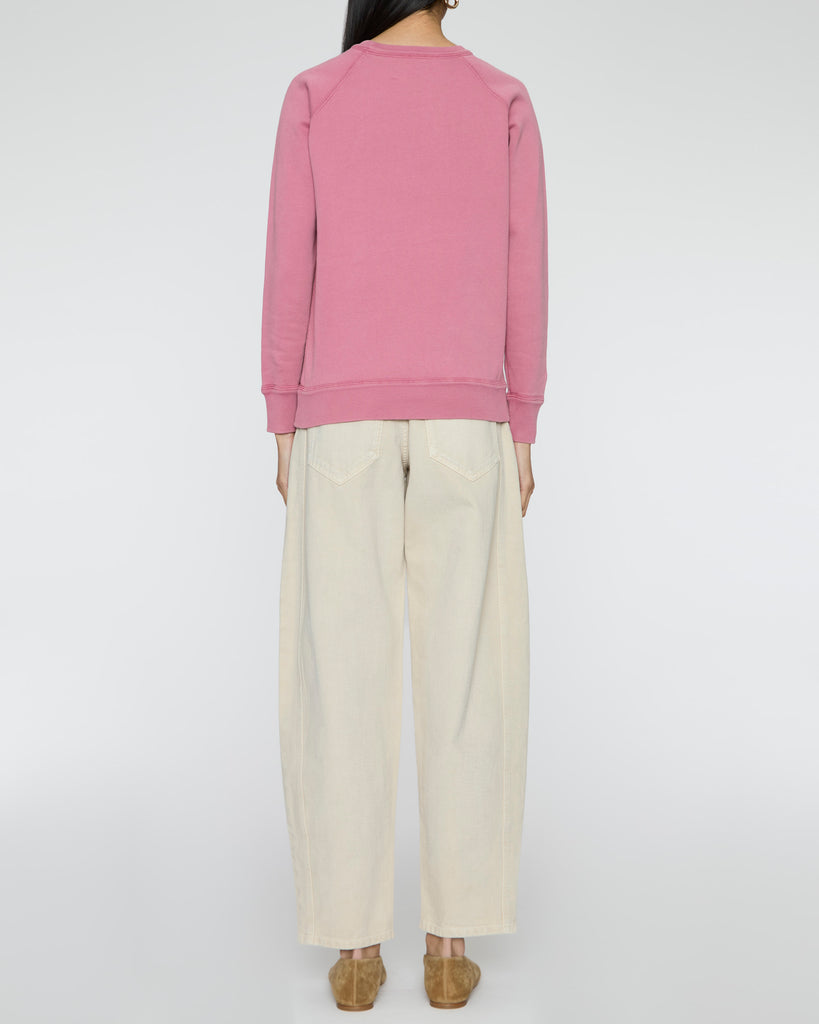 ISABEL MARANT ETOILE Millyny Bisou Sweatshirt in Wild Rose