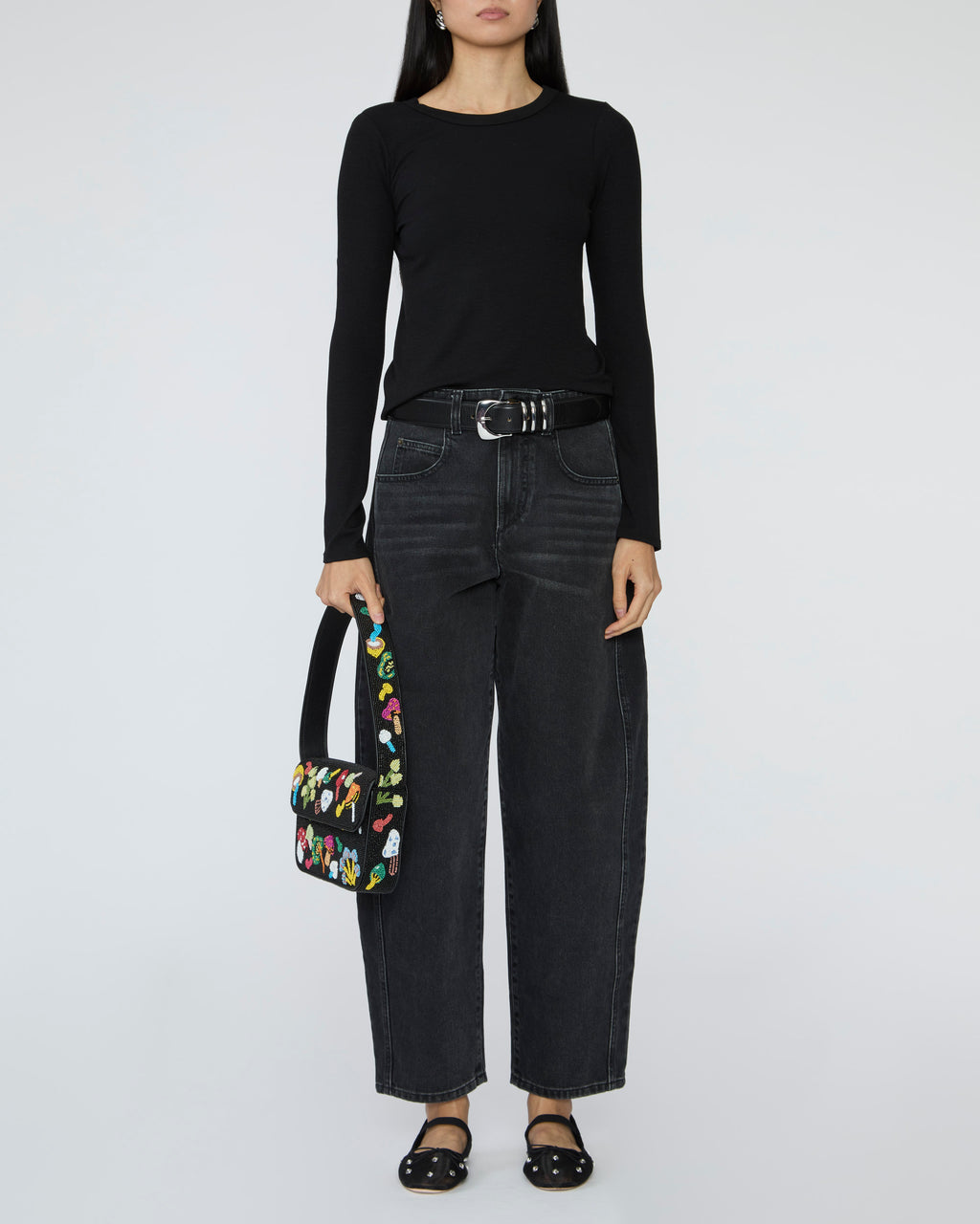 LELUXE Milo Top in Black