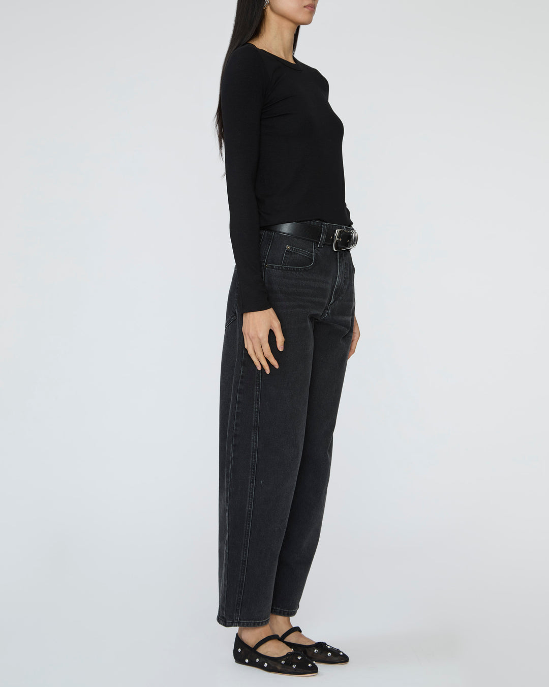 LELUXE Milo Top in Black