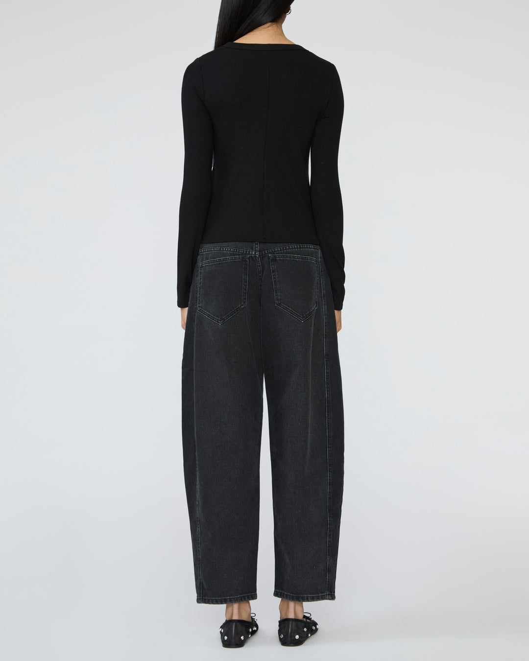 LELUXE Milo Top in Black