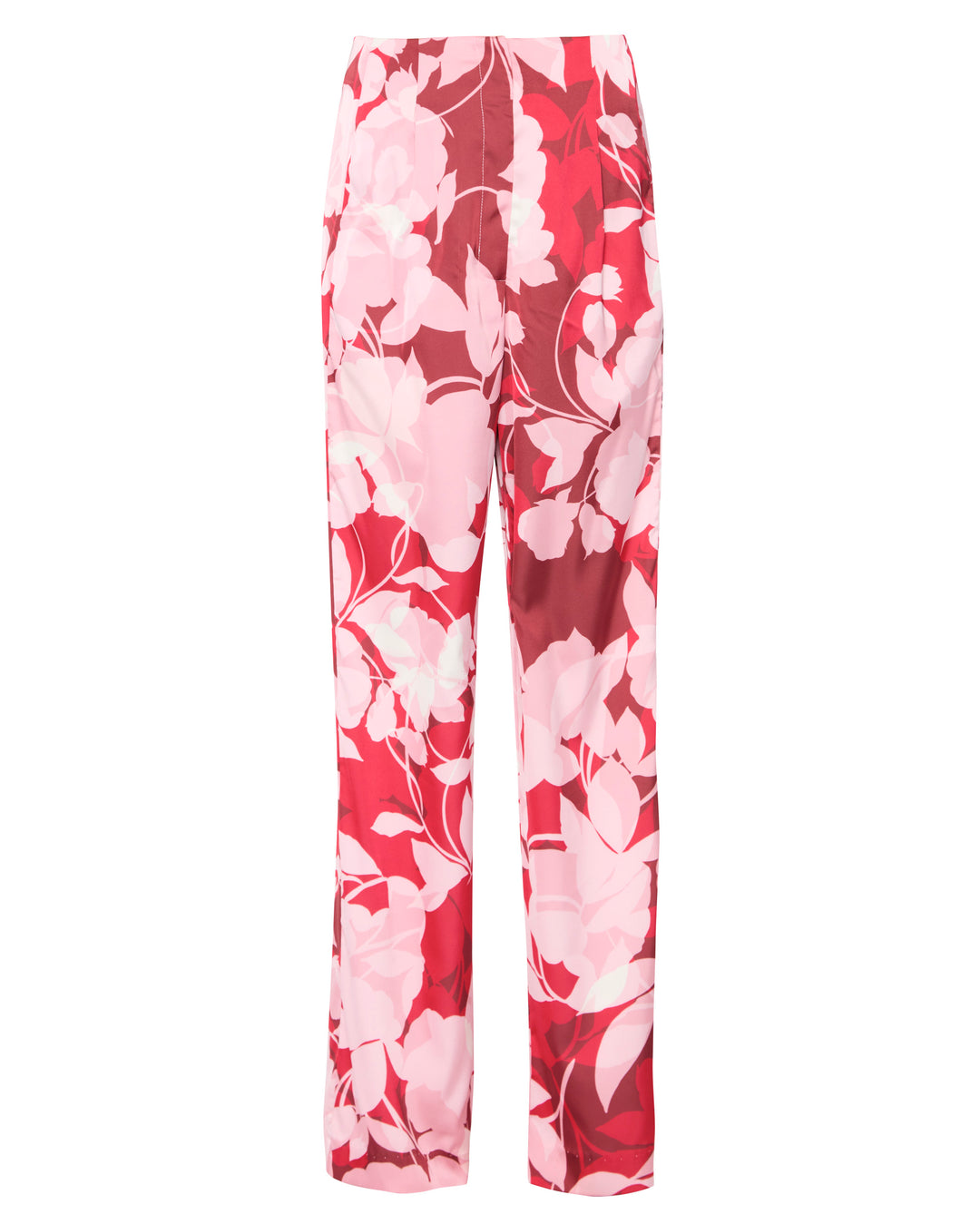 MISA Rita Pants in Flora Rosada Satin