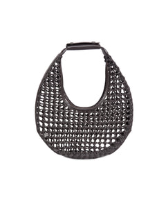 Moon Hand-Knotted Tote Bag