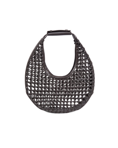 Moon Hand-Knotted Tote Bag