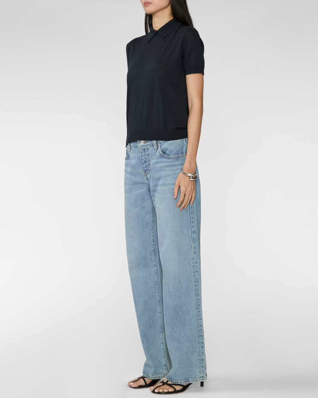 Lisa Yang Naara Sweater in Navy
