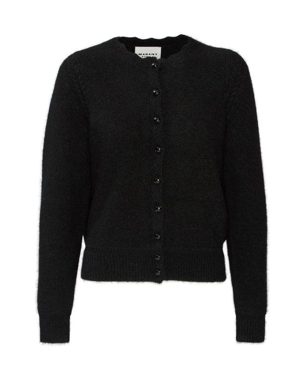 Isabel Marant Etoile Naia Cardigan Black