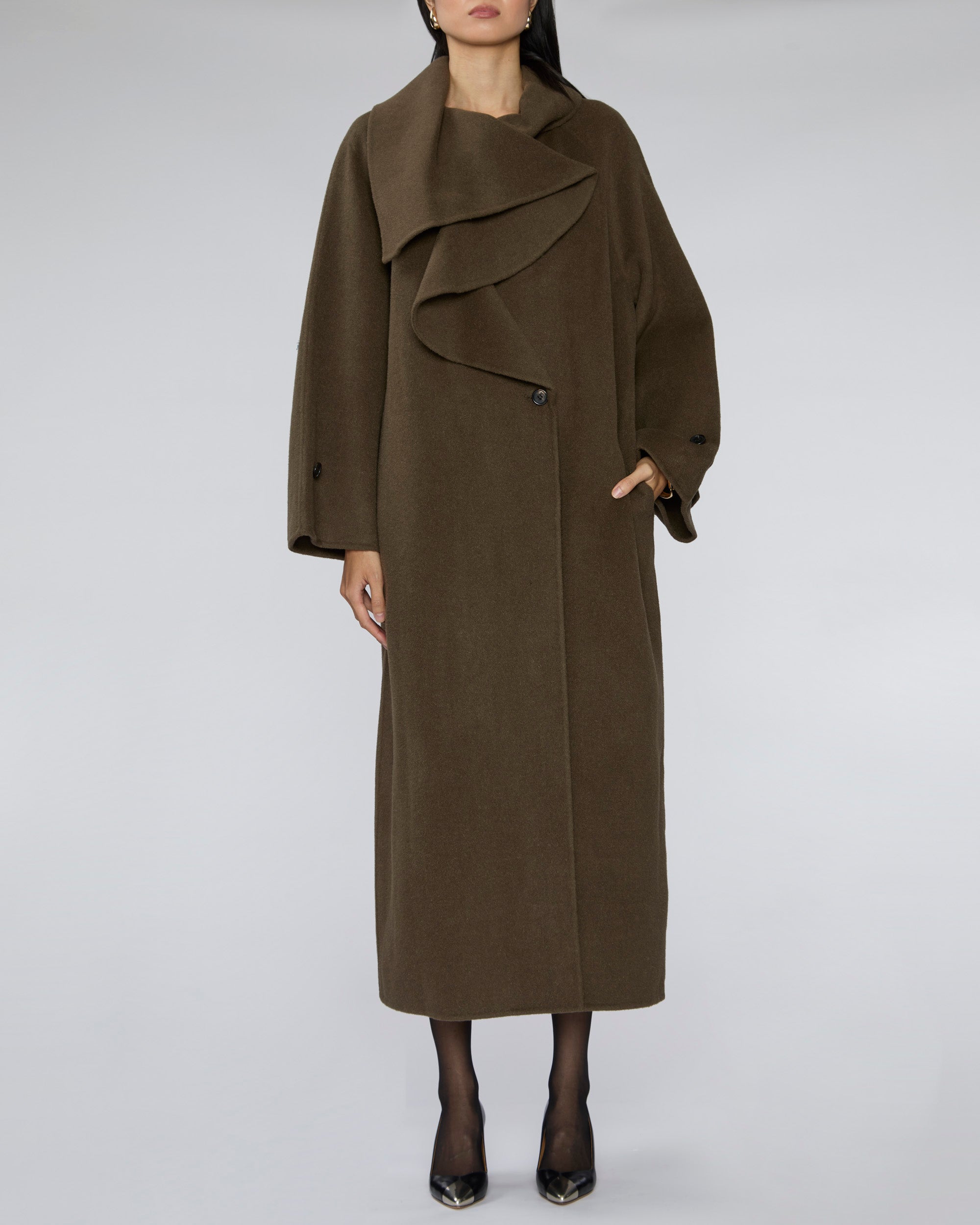 STAUD Noah Coat in Taupe – Capsule Shop