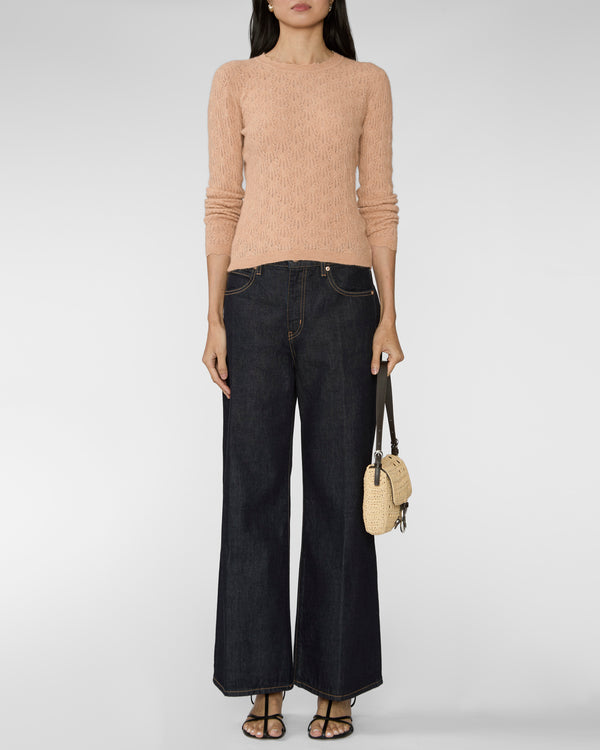 Isabel Marant Etoile Obeline Knit Top Camel