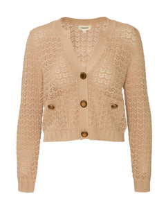 Orla Pointelle Knit Cardigan