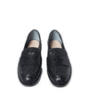 Rachel Woven Leather Loafer