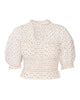 Ulla Johnson Rae Short Sleeve Cotton Top