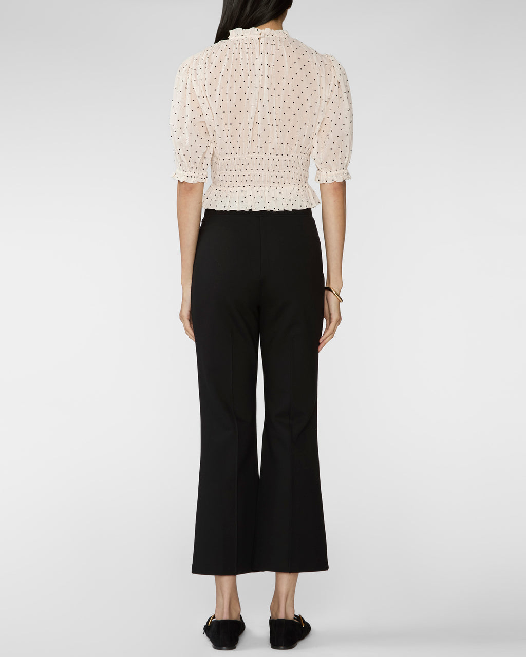 Ulla Johnson Rae Short Sleeve Cotton Top