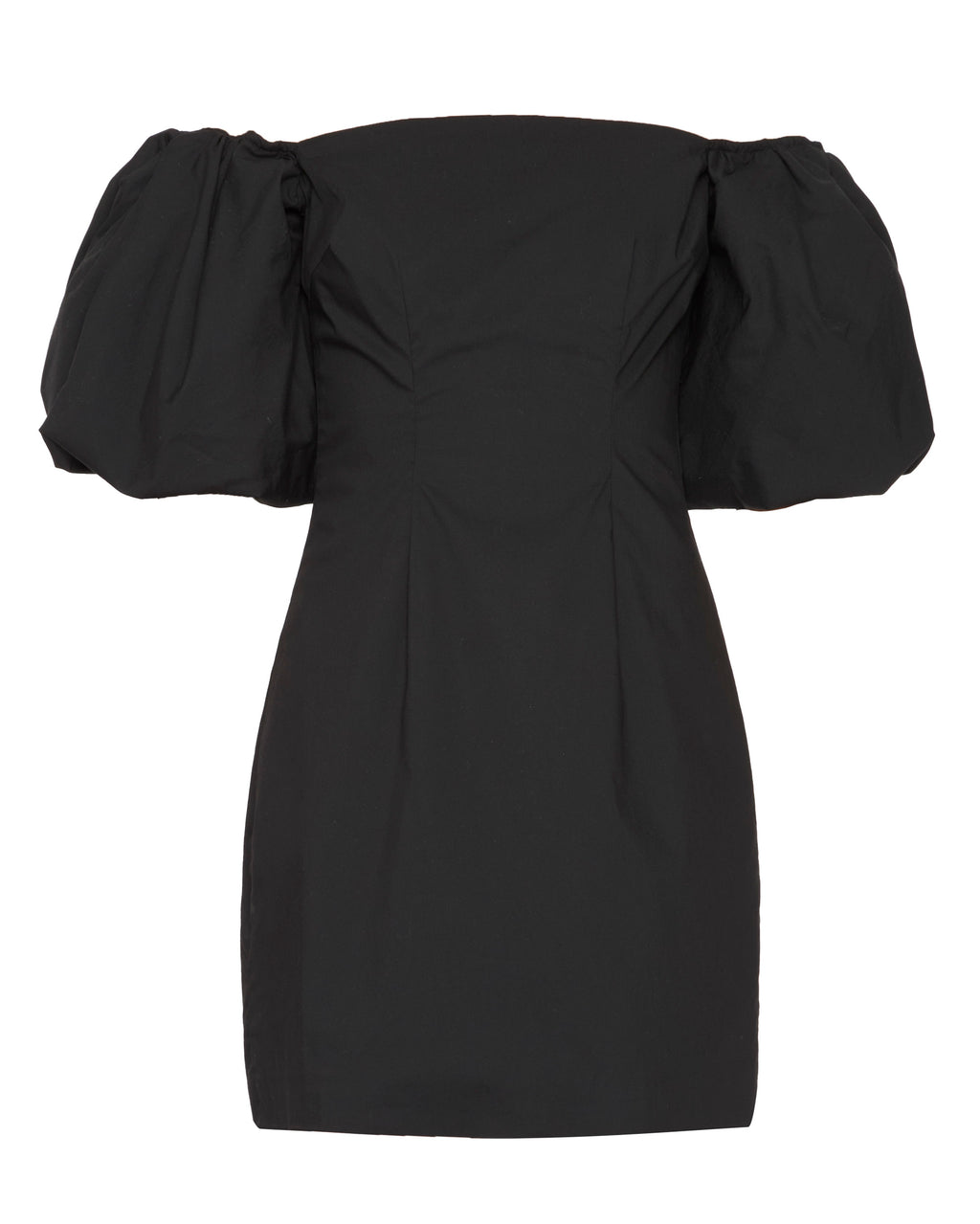 CAROLINE CONSTAS Rebekah Bubble Sleeve Mini Dress