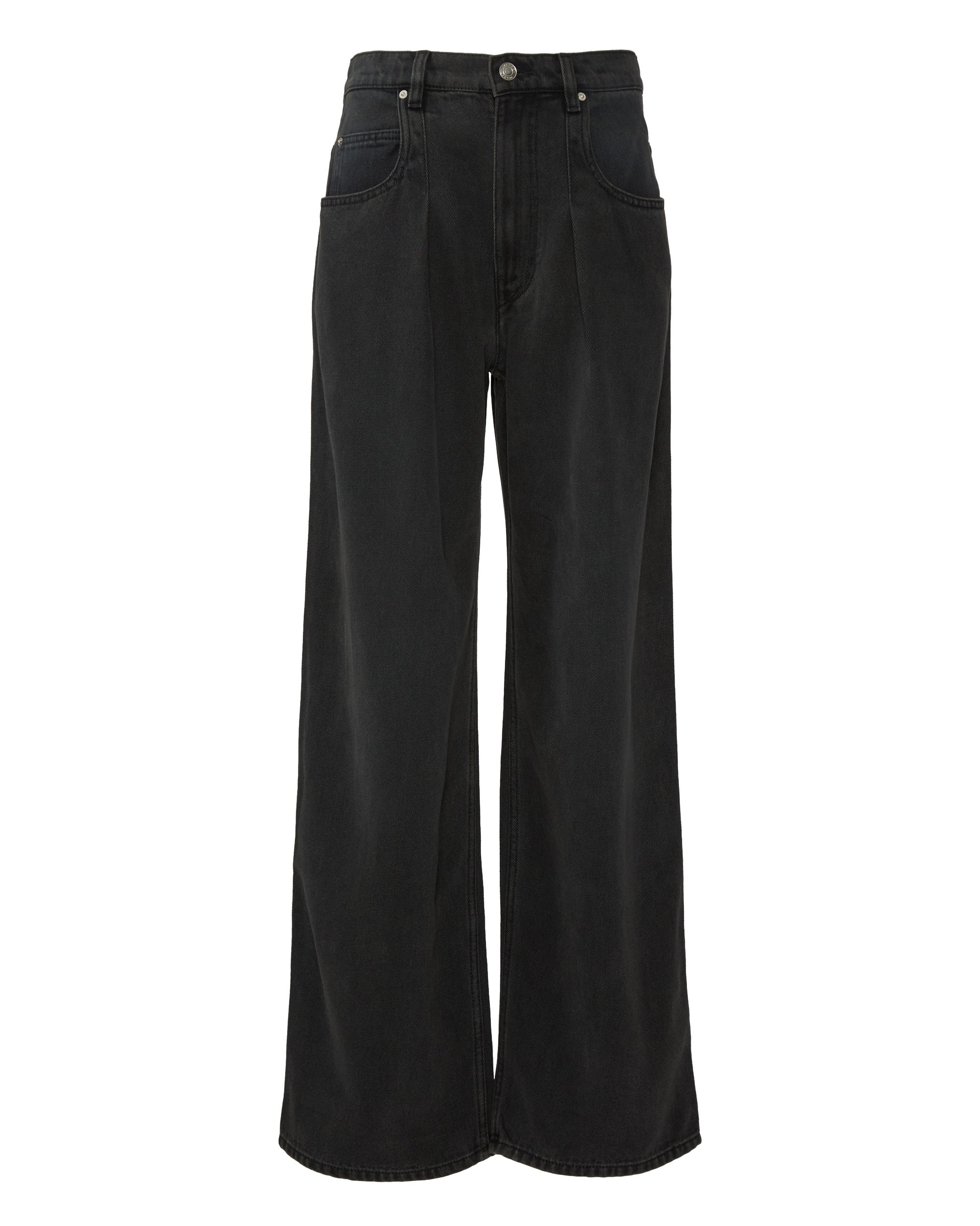 ISABEL MARANT ETOILE CLOTILDE ワイドパンツ ISABEL MARANT ETOILE Rodayna Pants in Faded Black – Capsule Shop