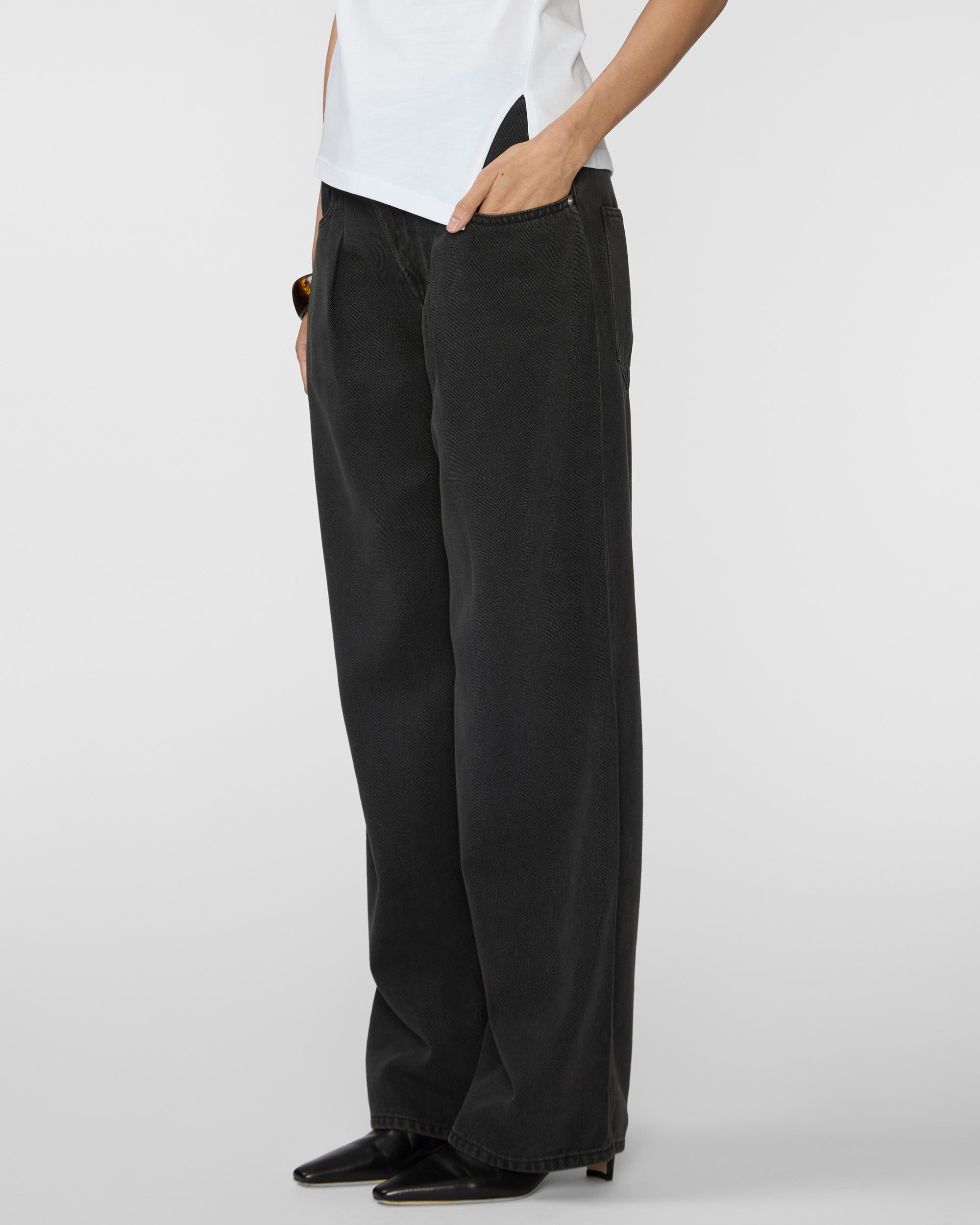 ISABEL MARANT ETOILE Rodayna Pants in Faded Black – Capsule Shop