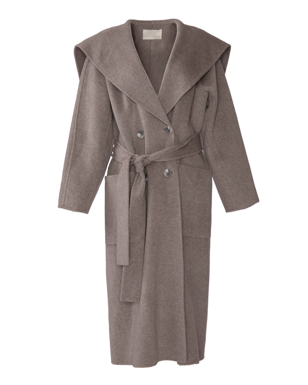 Ulla Johnson Rory Wool Coat Dove Melange