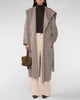 Ulla Johnson Rory Wool Coat Dove Melange
